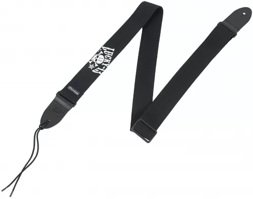 Dunlop D38 30LS pasek gitarowy Lucky 13 Skull Stars Dunlop D38 30LS pasek gitarowy Lucky 13 Skull Stars