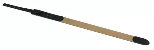 Akmuz PES-18 pasek gitarowy skórzany, szary Akmuz PES-18 pasek gitarowy skórzany, szary