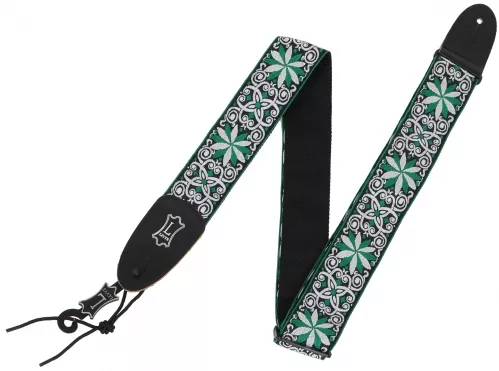 Levy′s Hootenanny Green Jacquard pasek gitarowy Levy′s Hootenanny Green Jacquard pasek gitarowy