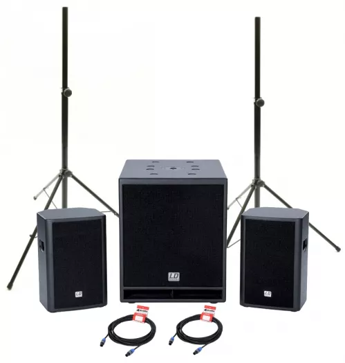 LD Systems DAVE 15 G2 SET 1 zestaw nagłośnieniowy 400W + 2x150W LD Systems DAVE 15 G2 SET 1 zestaw nagłośnieniowy 400W + 2x150W