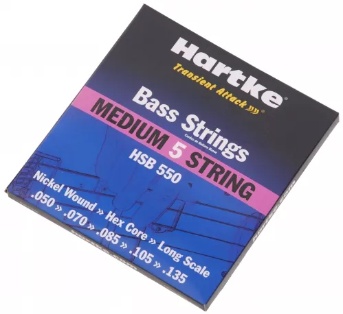 Hartke HSB-550 struny do gitary basowej (5) 50-135 Hartke HSB-550 struny do gitary basowej (5) 50-135