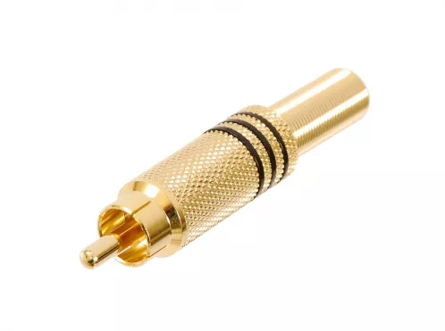 Klotz RCAMG-7SW wtyk RCA cinch (czarny) Klotz RCAMG-7SW wtyk RCA cinch (czarny)
