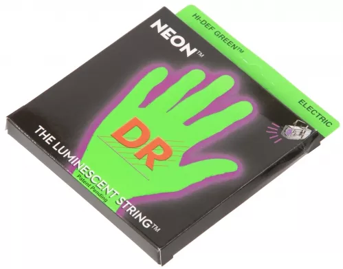 DR NGE 10 NEON GREEN struny do gitary elektrycznej neonowe, zielone 10-46 DR NGE 10 NEON GREEN struny do gitary elektrycznej neonowe, zielone 10-46