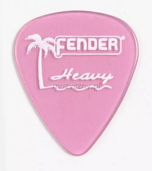 Fender California Clear heavy burgundy kostka gitarowa Fender California Clear heavy burgundy kostka gitarowa