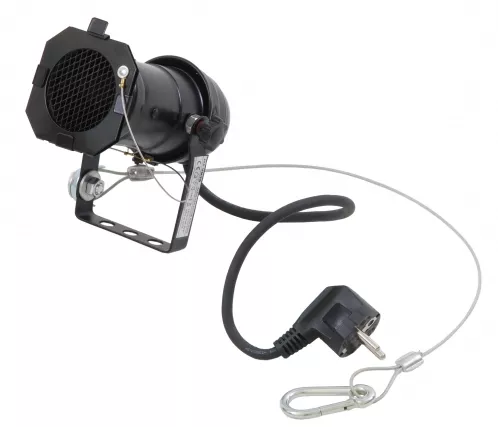 Monacor PAR 16 M SW GU10 obudowa czarna Monacor PAR 16 M SW GU10 obudowa czarna