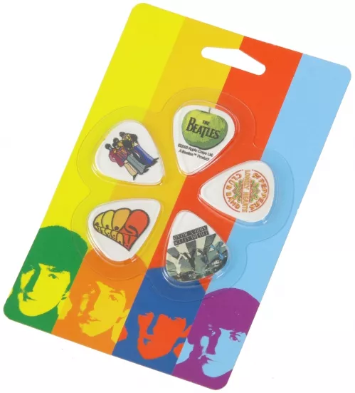 Planet Waves 1CWH610B3 BEATLES PICKS ALBUMS (HEAVY) 10 szt. kostki gitarowe Planet Waves 1CWH610B3 BEATLES PICKS ALBUMS (HEAVY) 10 szt. kostki gitarowe