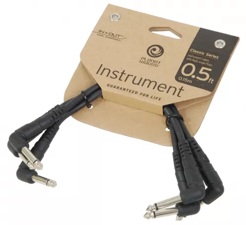 Planet Waves CGTP-305 kabel gitarowy 15 cm (3 sztuki) Planet Waves CGTP-305 kabel gitarowy 15 cm (3 sztuki)