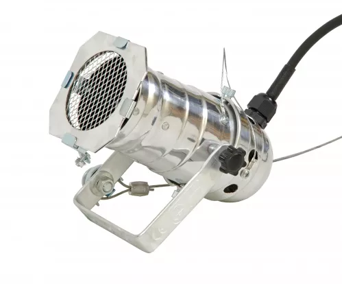 Monacor PAR20 CR reflektor - obudowa srebrna gwint E27 Monacor PAR20 CR reflektor - obudowa srebrna gwint E27