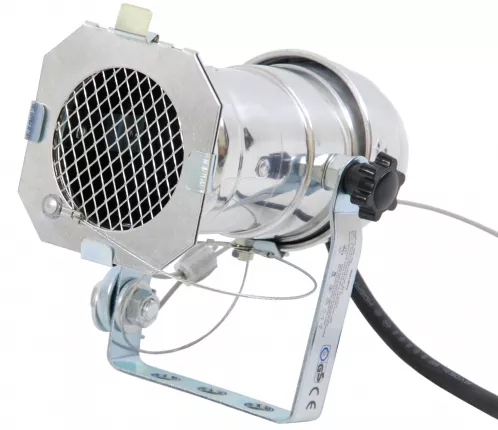 Monacor PAR 16 M/CR GU10 obudowa srebrna Monacor PAR 16 M/CR GU10 obudowa srebrna