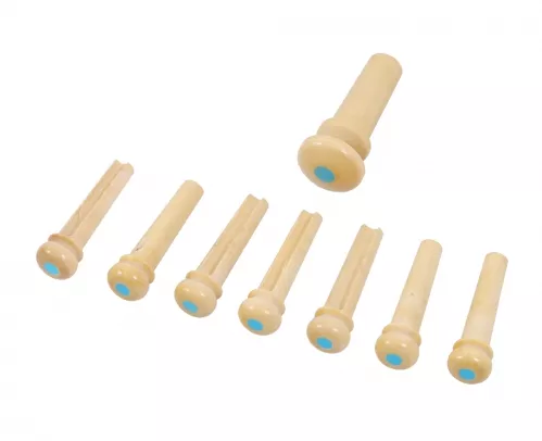 Planet Waves PS8 Boxwood/Turquois zestaw kołków do gitary akustycznej Planet Waves PS8 Boxwood/Turquois zestaw kołków do gitary akustycznej