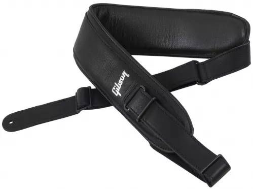 Gibson Fatboy Strap Black pasek gitarowy skórzany Gibson Fatboy Strap Black pasek gitarowy skórzany