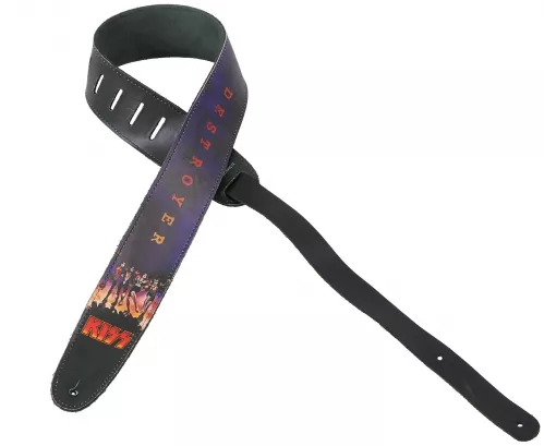 Planet Waves 25LK03 2,5″ KISS - DESTROYER pasek gitarowy skórzany Planet Waves 25LK03 2,5″ KISS - DESTROYER pasek gitarowy skórzany