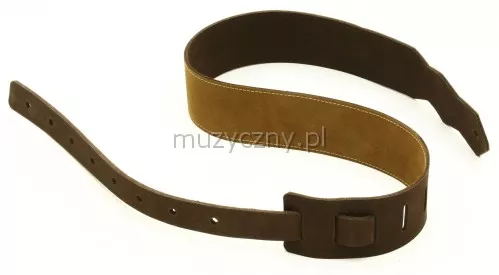 Akmuz PES-17 pasek gitarowy skórzany, jasny brąz Akmuz PES-17 pasek gitarowy skórzany, jasny brąz
