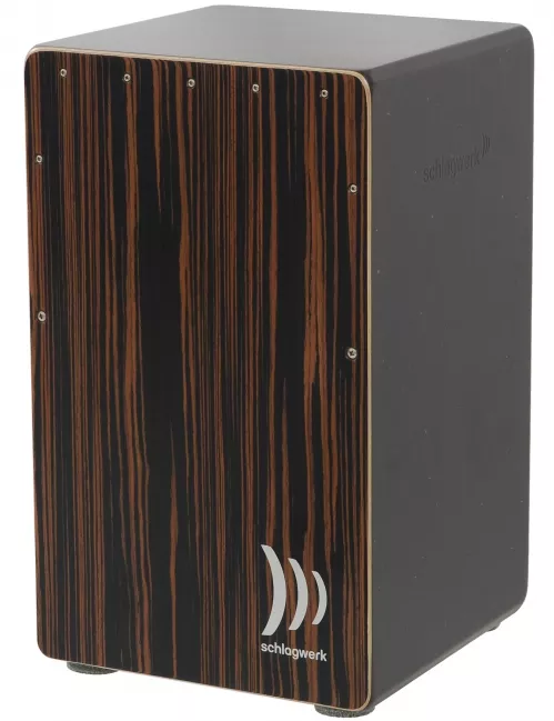 Schlagwerk CP-432 2inOne ″deluxe″ Macassar″ Cajon instrument perkusyjny Schlagwerk CP-432 2inOne ″deluxe″ Macassar″ Cajon instrument perkusyjny