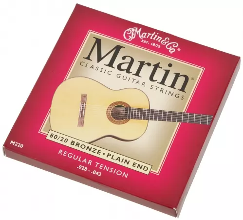 Martin M220 struny do gitary klasycznej Martin M220 struny do gitary klasycznej