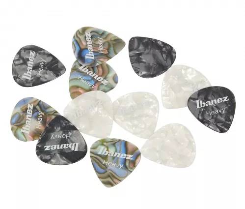 Ibanez ABCE 161 H M 01 Heavy zestaw kostek gitarowych (12 sztuk) Ibanez ABCE 161 H M 01 Heavy zestaw kostek gitarowych (12 sztuk)