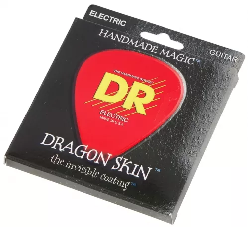 DR DSE-9 Dragon Skin struny do gitary elektrycznej 9-42 DR DSE-9 Dragon Skin struny do gitary elektrycznej 9-42