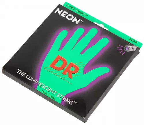 DR NGB-45 NEON GREEN BASS struny do gitary basowej neonowe, zielone 45-105 DR NGB-45 NEON GREEN BASS struny do gitary basowej neonowe, zielone 45-105