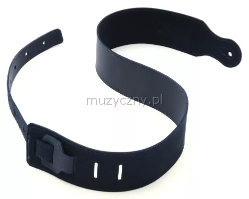 Akmuz PES-21 pasek gitarowy skórzany, niebieski Akmuz PES-21 pasek gitarowy skórzany, niebieski