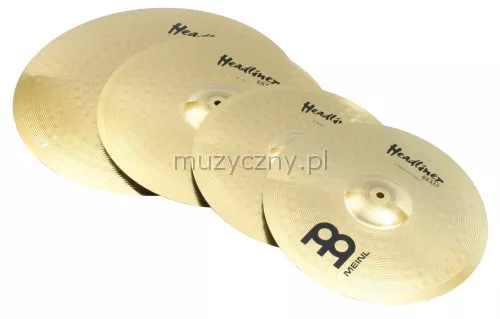 Meinl HNPS Headliner Series zestaw talerzy perkusyjnych Meinl HNPS Headliner Series zestaw talerzy perkusyjnych