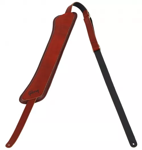 Gibson Modern Vintage Strap Heritage Cherry pasek gitarowy skórzany Gibson Modern Vintage Strap Heritage Cherry pasek gitarowy skórzany