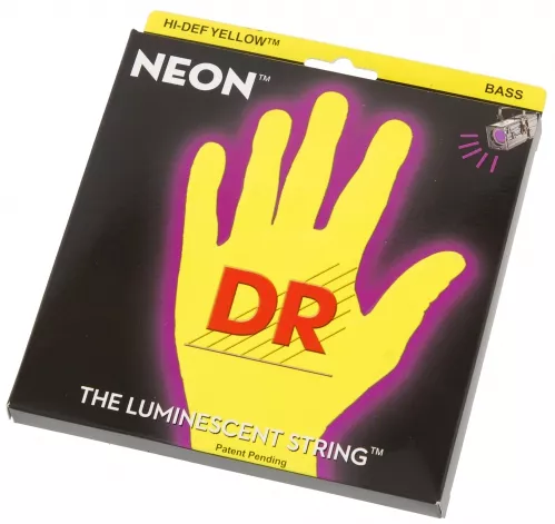 DR NYB5-40 struny do gitary basowej pięciostrunowej neon żółte 40-120 DR NYB5-40 struny do gitary basowej pięciostrunowej neon żółte 40-120