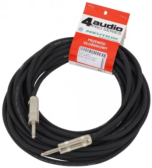 4Audio LS2250 10m przewód głośnikowy 2x2,5mm z Jackiem TS (złącza Switchcraft) 4Audio LS2250 10m przewód głośnikowy 2x2,5mm z Jackiem TS (złącza Switchcraft)