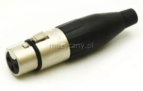 Amphenol AC3F złącze XLR kablowe żeńskie Amphenol AC3F złącze XLR kablowe żeńskie
