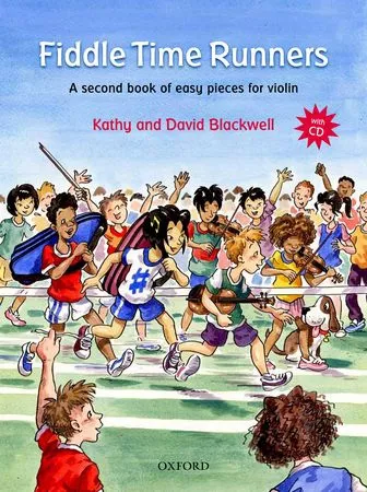 PWM Blackwell Kathy, David - Fiddle time runners. Violin book 2 (utwory na skrzypce + CD) PWM Blackwell Kathy, David - Fiddle time runners. Violin book 2 (utwory na skrzypce + CD)
