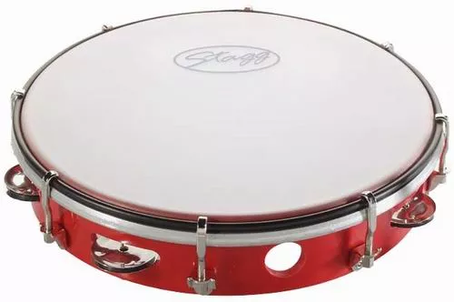Stagg TAB-110RD tamburyn z membraną Stagg TAB-110RD tamburyn z membraną