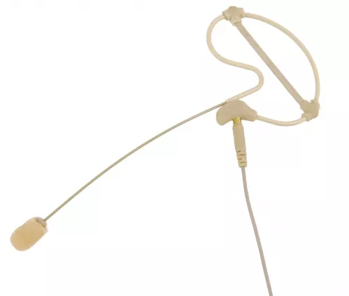 Samson SE10 mikrofon nagłowny dookólny, beżowy, 3mm kapsuła, pokrowiec, 4 redukcje kablowe do różnych systemów bezprzewodowych, osłony Samson SE10 mikrofon nagłowny dookólny, beżowy, 3mm kapsuła, pokrowiec, 4 redukcje kablowe do różnych systemów bezprzewodowych, osłony