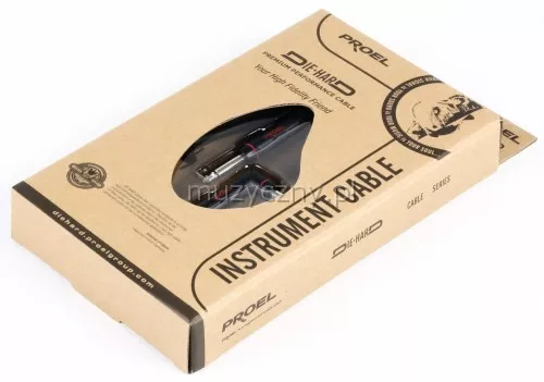 Proel Die Hard DH125LU3 kabel instrumentalny 3m Proel Die Hard DH125LU3 kabel instrumentalny 3m