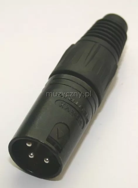 Neutrik NC3MX-BAG złącze kablowe męskie Neutrik NC3MX-BAG złącze kablowe męskie