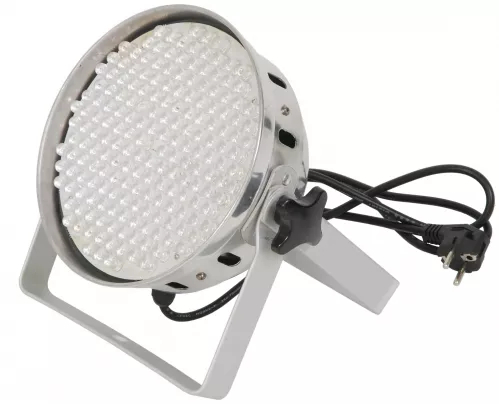 Flash PAR 64 LED 186x RGBW reflektor srebrny, poekspozycyjny, 1 rok gwarancji Flash PAR 64 LED 186x RGBW reflektor srebrny, poekspozycyjny, 1 rok gwarancji