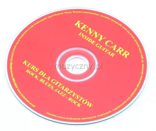 AN Car Kenny ″Inside Guitar″ CD AN Car Kenny ″Inside Guitar″ CD