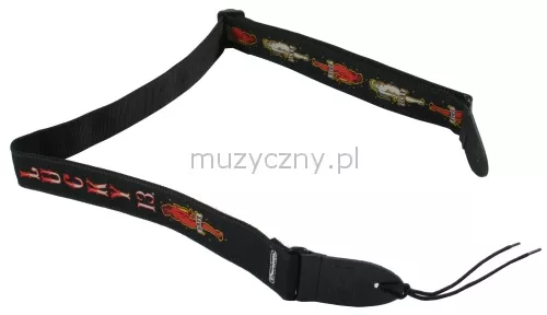 Dunlop D38-23LH pasek gitarowy Love/Hate Dunlop D38-23LH pasek gitarowy Love/Hate