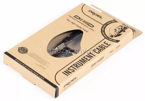 Proel Die Hard DH12LU3 kabel intrumentalny 3m Proel Die Hard DH12LU3 kabel intrumentalny 3m