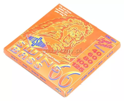 Rotosound SM 655 struny do gitary basowej 5 40-125 Rotosound SM 655 struny do gitary basowej 5 40-125
