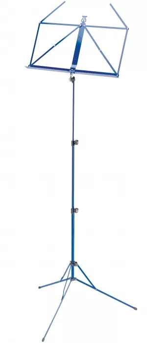 K&M 101 pulpit do nut składany, niebieski K&M 101 pulpit do nut składany, niebieski