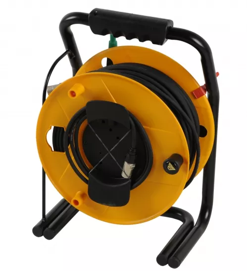 Pinanson Net 55 przewód wzmocniony typu skrętka Cat5e ze złączami Ethercon, 50m na bębnie Pinanson Net 55 przewód wzmocniony typu skrętka Cat5e ze złączami Ethercon, 50m na bębnie