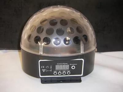 Flash LED Magic Ball 6x3W RGBWY DXM efekt świetlny - półkula Flash LED Magic Ball 6x3W RGBWY DXM efekt świetlny - półkula