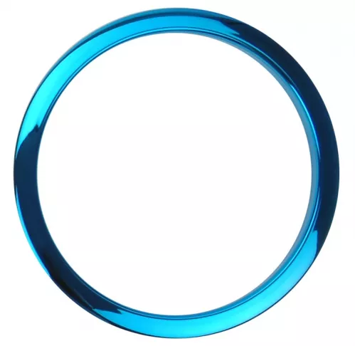 Drum O′s HCB6 Chrome Blue 6″ obręcz na otwór rezonansowy bębna centralnego Drum O′s HCB6 Chrome Blue 6″ obręcz na otwór rezonansowy bębna centralnego