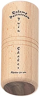 Rohema Percussion 61622 Twin Shaker Beech/Rosewood instrument perkusyjny Rohema Percussion 61622 Twin Shaker Beech/Rosewood instrument perkusyjny