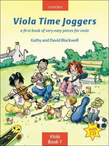 PWM Blackwell Kathy, David - Viola time joggers. A first book of very easy pieces for viola (utwory na altówkę + CD) PWM Blackwell Kathy, David - Viola time joggers. A first book of very easy pieces for viola (utwory na altówkę + CD)