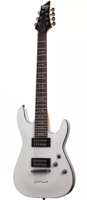 Schecter Omen 7 VWHT 2012 gitara elektryczna siedmiostrunowa Schecter Omen 7 VWHT 2012 gitara elektryczna siedmiostrunowa