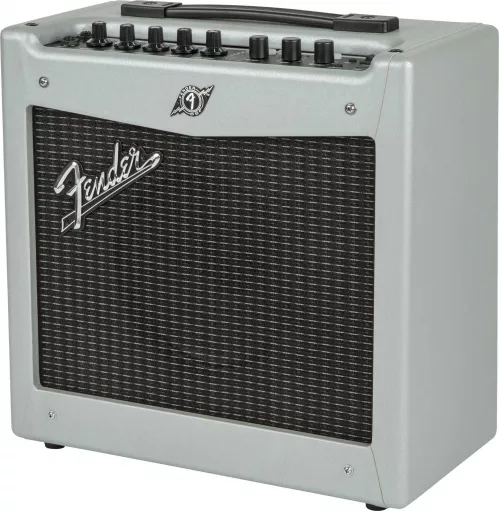Fender Mustang I (V2) Silver wzmacniacz gitarowy 20 Watt, 1x8″ Fender Mustang I (V2) Silver wzmacniacz gitarowy 20 Watt, 1x8″