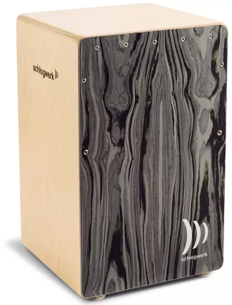 Schlagwerk CP-4025 La Peru 25th Anniversary Marble Flame Cajon instrument perkusyjny Schlagwerk CP-4025 La Peru 25th Anniversary Marble Flame Cajon instrument perkusyjny