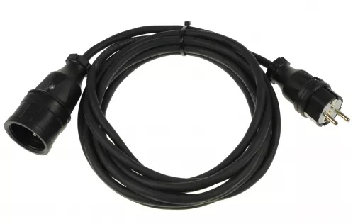 PCE przedłużacz 5m 1 wtyk - 1 gniazdo, przewód 3 x 1,5mm2 PCE przedłużacz 5m 1 wtyk - 1 gniazdo, przewód 3 x 1,5mm2