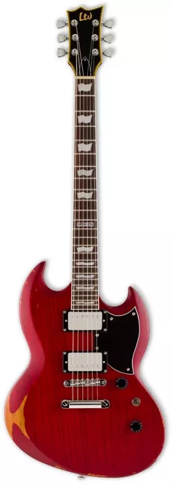 LTD Viper 256 Aged Vintage Cherry AVC gitara elektryczna LTD Viper 256 Aged Vintage Cherry AVC gitara elektryczna