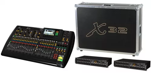 Behringer X32 FULL DIGITAL SET - zestaw mikser cyfrowy X32 + flightcase + 2x S16 Behringer X32 FULL DIGITAL SET - zestaw mikser cyfrowy X32 + flightcase + 2x S16